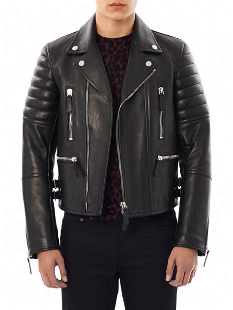 burberry prorsum leather biker jacket